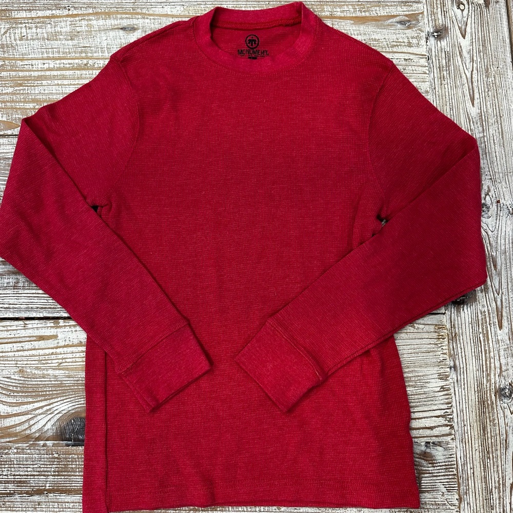 Red Long Sleeve Sweater